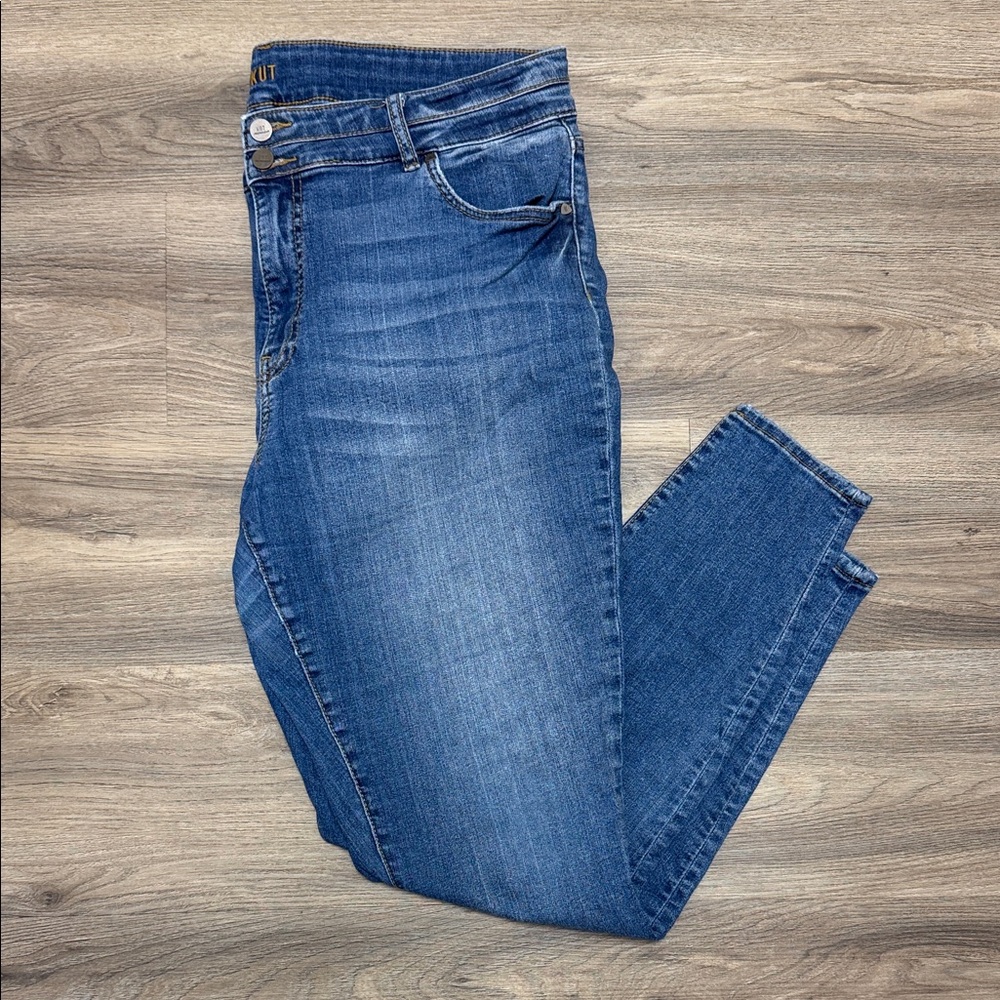 Kut from the Kloth Classic Blue Cropped Jeans